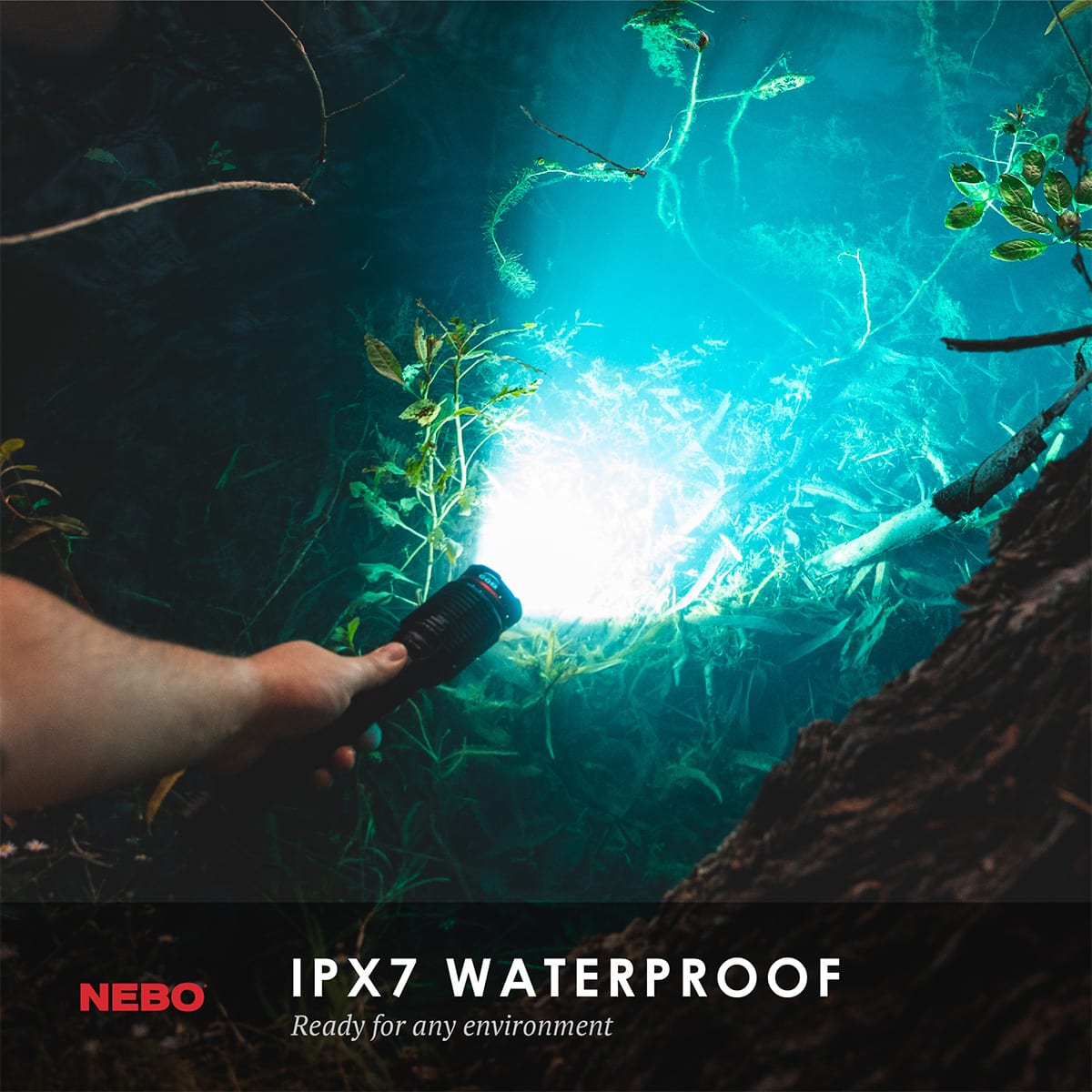 Nebo Redline 6K Reachargable 6000 Lumes Flashlight | freerider.gr