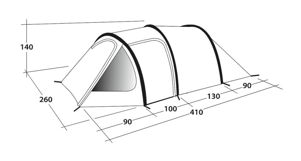 Outwell Earth 4 Tent freerider.gr