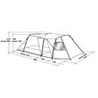 Σκηνή 6 Ατόμων Huntsville 600  Easy Camp