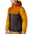 Powder Lite Hooded Shark Burnished Amber Ανδρικό Μπουφάν Columbia