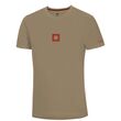 Logo T Irish Cream Μπέζ Ανδρικό T-Shirt Ocun
