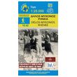Χάρτης Ανάβαση Δήλος-Μύκονος -Ρήνεια 1:25.000