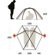Ferrino Force 2 Olive Tent
