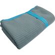 Solart Πετσέτα Θαλάσσης Κοτλέ Microfiber Γκρι-Μπλε 75x150εκ. L