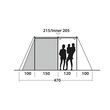 Outwell Nevada 4P Tent