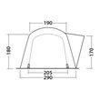 Outwell Nevada 4P Tent