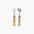 Picnic Σετ Σουγιάς Νo.8 Inox Κουτάλι Πιρούνι Opinel
