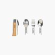 Picnic Σετ Σουγιάς Νo.8 Inox Κουτάλι Πιρούνι Opinel
