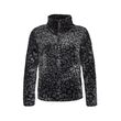Prtpaco Leopard Black Γυναικεία Ζακέτα Fleece Protest