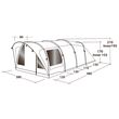 Outwell Lawndale 6 Person Tent