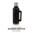 The Legendary Classic Bottle Matte Black Pebble2.3lt Θερμός Stanley
