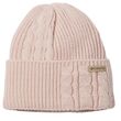 Agate Pass™ Cable Knit Beanie Dusty Pink Columbia