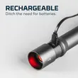 Davinci 2000 Lumens Επαναφορτιζόμενος Φακός Χειρός Nebo