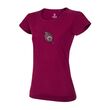 Ocun Women's Top Classic T W Blossom-Art Wine Rhododendron