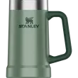 The Big Grip Beer Stein Hammertone Green 0.7lt Ποτήρι Μπύρας Θερμός Stanley