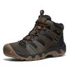 Ανδρικό Ορειβατικό Μποτάκι Headout Mid WP M-Black Olive/Fossil Orange Keen