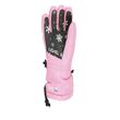 Junior Ski Gloves Pink Level