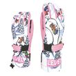 Junior Ski Gloves Pink Level