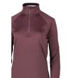 GTS Women' Fleece Shirt Sport Longsleeve Plum