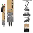 Fizan Compact 4 Telescopic Trekking Poles Grey