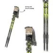 Fizan Hiking Poles Explorer Lime/Grey