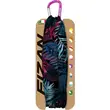 Fizan Tropical Petrol/Bordeaux Neck Gaiter