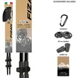 ​Fizan Voyager Petrol Telescopic Trekking Poles (Pair)