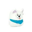 Πουγκί Σκόνης Μαγνησίας Y&Y Chalk Bag Samoyed Dog