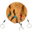 Keyholder Circle For Climbers Κρεμάστρα Κλειδιών Από Ξύλο Κερασιάς Vertical