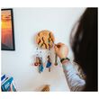 Keyholder Circle For Climbers Κρεμάστρα Κλειδιών Από Ξύλο Κερασιάς Vertical