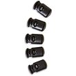 Ρυθμιστές Κορδονιών Tanka 5-er Pack Black Tatonka