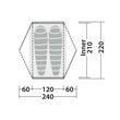 Σκηνή 2 Ατόμων Tent Aster 2 Pro Robens