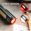 Nebo Big Larry Pro+ 600lm Black Work Light – Powerful, Durable & Rechargeable