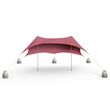 Old Rose Elastic Beach Sunshade Tent 300x250 cm Salty Tribe