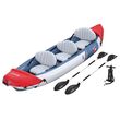 Hydro-Force Rapid X3 Set BESTWAY Φουσκωτό Καγιάκ τριών ατόμων, Μήκος: 3.81m, Αντοχή: 280kg, 1 πτερύγιο, 65132