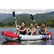 Hydro-Force Rapid X3 Set BESTWAY Φουσκωτό Καγιάκ τριών ατόμων, Μήκος: 3.81m, Αντοχή: 280kg, 1 πτερύγιο, 65132