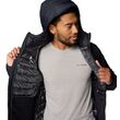Powder Lite™ II Hooded Black Ανδρικό Μπουφάν Columbia