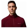 Klamath Range II Half Zip Red Ανδρικό Fleece Columbia