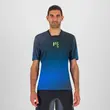 Karpos Val Di Dentro  Tee Black/Indigo B./Green Fluo Men’s Outdoor T-Shirt