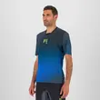 Karpos Val Di Dentro  Tee Black/Indigo B./Green Fluo Men’s Outdoor T-Shirt