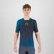 Karpos Val Di Dentro Tee Outer Space/Black/Tangerine Men's T-Shirt