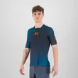 Karpos Val Di Dentro Tee Outer Space/Black/Tangerine Men's T-Shirt