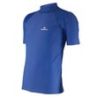 VAQUITA Men's Short Sleeve UV Protection Shirt Blue