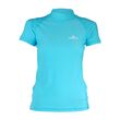 Vaquita Women's Short Sleeve UV Protection Shirt Blue