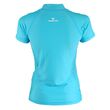Vaquita Women's Short Sleeve UV Protection Shirt Blue
