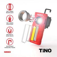 Φακός Tino Blue Nebo 300 Lumens