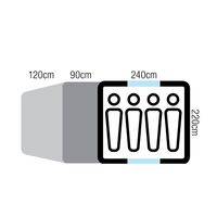 Tasman 4V Plus Blue Σκηνή 4 Ατόμων Oztrail