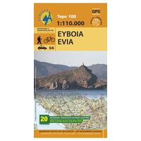 Map Anavasia Evia - Skyros 1:110.000