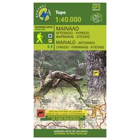 Χάρτης Ανάβαση Μαίναλο- Αρτεμίσιο 1:40.000