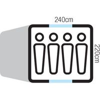 Tasman 4V Blue  Oztrail
